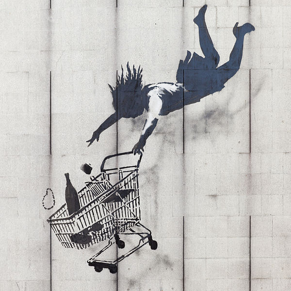 Banksy: “Shop Till You Drop” | | Alex Yuen | Media Art | Blog | Portfolio |